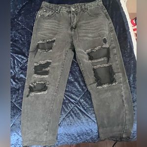 SHEIN High Waisted Mom Jeans